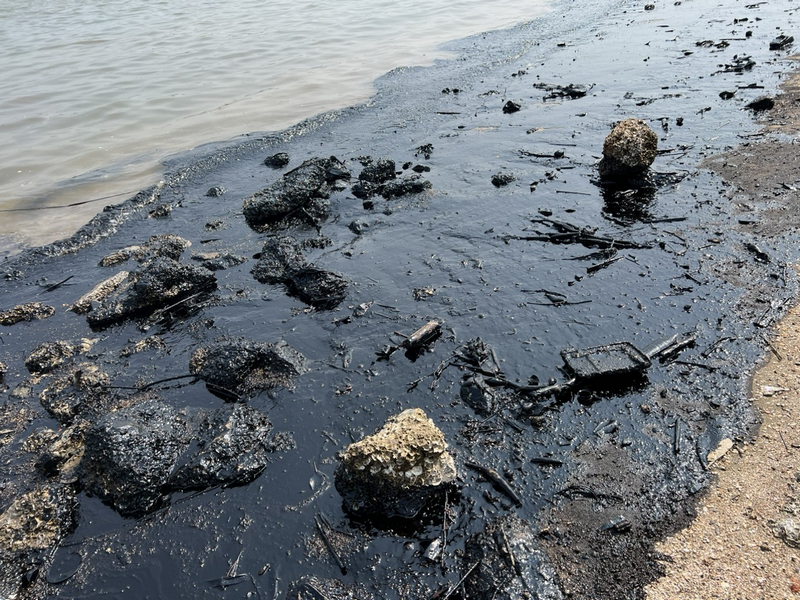 The impact of hydraulic oil spills on the aquatic environment