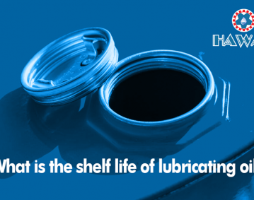 What is the shelf life of lubricating oil?